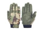 Легкие тактические перчатки в камуфляже (Размер S) - MR [Emerson] - изображение 1