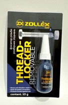 Фиксатор/герметик для резьбовых соединений Zollex (синий)