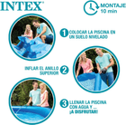 Dmuchany basen Intex Easy Set Pool Set z pompą filtrującą 305 x 61 cm (6941057420554) - obraz 3