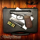 Стартовий пістолет Макарова Retay Arms PM + 20 патронів, ПМ пІд холостий патрон 9мм, Шумовий, Сигнальний - зображення 1