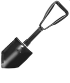 Лопата складная Mil-Tec тип US с чехлом Black 15522000 - изображение 4