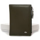 Женский кожаный кошелек dr.Bond Classic WN-23-8 зеленый