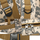 Военный Тактический Водонепроницаемый Штурмовой Рюкзак Большой Емкости U.S. Army M13P 70 л (Пиксель) - изображение 15