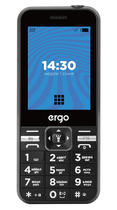Телефон Ergo E281 чорний