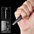 Титанова ручка-брелок для самозахисту Dioneer EDC Stone Wash - зображення 9
