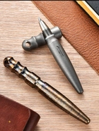 Титанова ручка-брелок для самозахисту Dioneer EDC Stone Wash - зображення 10