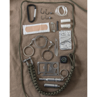 Комплект для виживання Mil-Tec Paracord Survival Kit Large Olive 16027701 - зображення 2