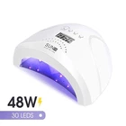 Лампа для манікюру LED+UV SUN 1S WHITE 48W(р)