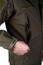 Чоловіча куртка soft shell olive, M - изображение 4