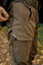 Тактичні штани SMILO cargo Softshell OLIVE, XS, Softshell - зображення 4