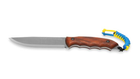 Компактный охотничий Нож из Углеродной Стали "Stand with Ukraine" BPS Knives - Нож для рыбалки, охоты, походов - изображение 3