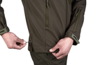 Чоловіча куртка soft shell olive, XL - изображение 9