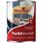 Лак яхтный алкидно-уретановый MAXIMA Yacht varnish Полуматовый 0.75л