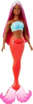 Кукла Барби Дримтопия Русалочка с розовыми волосами и красным хвостом Barbie Mermaid Fantasy Pink Hair (HRR04)