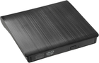 Оптичний привід iBOX DVD IED02 USB 3.0 Black (5903968680237) - зображення 1