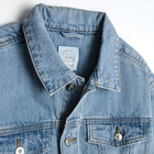 Дитяча джинсова куртка для хлопчика Cool Club CJB2412901 122 см Синя (5903977253859) - зображення 3