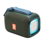 Портативна Bluetooth колонка TG339 5W з RGB підсвічуванням Green