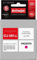 Картридж Activejet для Canon CLI-581XLM Supreme 11.7 мл Magenta (ACC-581MNX) - зображення 1