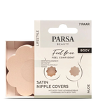 Наклейки на соски Parsa Satin Nipple Covers One Size 7 пар Тілесні (4001065866200) - зображення 1