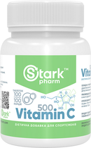 Витамины Stark Pharm Vitamin C 500 мг 100 таблеток аскорбиновая кислота (2488) (4829888001055)