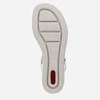 Sandały damskie na koturnie RIEKER 67702-80 39 25.5 cm Białe (4061811420636) - obraz 9