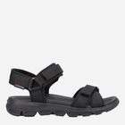 Жіночі сандалі для трекінгу RIEKER Evolution V8401-00 41 26.7 см Чорні (4060596296443) - зображення 1