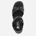 Жіночі сандалі RIEKER Evolution W1552-00 38 24.8 см Чорні (4061811423293) - зображення 8