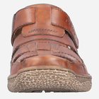 Sandały męskie skórzane RIEKER 03578-24 45 29.3 cm Brązowe (4061811310968) - obraz 13