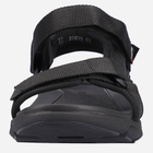 Чоловічі сандалі для трекінгу RIEKER Evolution 20802-01 46 30 см Чорні (4060596298706) - зображення 10