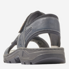 Чоловічі сандалі для трекінгу RIEKER 26156-15 42 27.4 см Темно-сині (4059954938484) - зображення 4