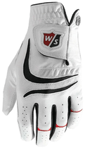 Рукавичка чоловіча для гольфу Wilson Staff Grip Plus для правої руки розмір S Біла (887768638702) - зображення 1