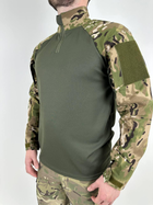 UBACS Cool-pass довгий рукав Мультикам, Бойова сорочка для військових,Армійська кофта убакс ЗСУ мультикам - изображение 1
