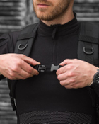 Рюкзак тактический BEZET Soldier черный - onesize - изображение 3
