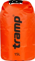 Гермомешок Tramp PVC Diamond Ripstop 15 л Оранжевый UTRA-112-orange