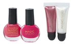 Zestaw kosmetyków dekoracyjnych Magic Studio Powerful Cosmetics Colorful Nails Lips (8436591928423) - obraz 2