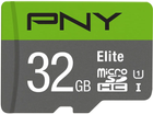 Karta pamięci PNY microSDHC 32 GB + Adapter SD (P-SDU32GU185GW-GE) - obraz 1