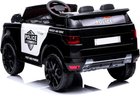 Електромобіль Azeno Electric Car Police SUV Чорний (5713570002736) - зображення 3