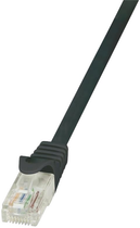 Патч-корд LogiLink Cat 5e UTP 0.5 м Black (CP1023U)