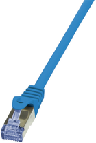 Патч-корд LogiLink PrimeLine Cat 6a SFTP 5 м Blue (CQ3076S) - зображення 1