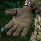 Тактические летние перчатки M-Tac A30 Olive XL - изображение 9