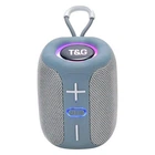 Портативная Bluetooth колонка TG658 8W с RGB подсветкой Grey
