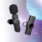 Петличный микрофон USB Type-C беспроводной для телефона петличка для блогера Earldom ET-MC3I