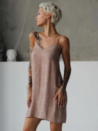 Ночная рубашка женская leinle Madlen 1103 L Коричневая (4821103670094) - изображение 1