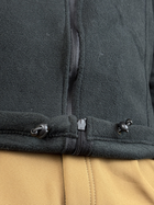 Флисовая кофта Комбат с накладками Чёрная 48/4 - изображение 10
