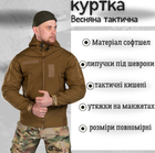 Весенняя тактическая куртка софтшел Leon Вт76570 M - изображение 4