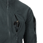 Кофта флісова Helikon-Tex Alpha Tactical Jacket Shadow Grey XXL - зображення 7