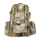 Рюкзак тактический +3 подсумка AOKALI Outdoor B08 75L Camouflage CP - изображение 3