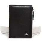Женский кожаный кошелек Classik DR. BOND WN-23-8 black