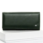 Женский кожаный кошелек Classik DR. BOND W1-V green