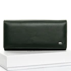 Женский кожаный кошелек Classik DR. BOND W1-V-2 green